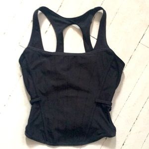 Nike Corset Workout Top Built in Bra - FLATTERING